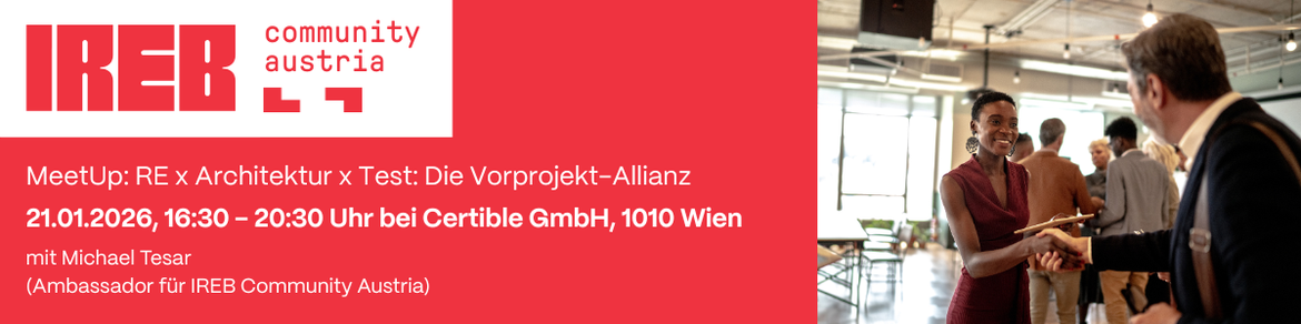 IREB Community Austria MeetUp Vienna