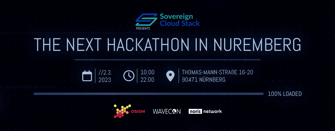 Sovereign Cloud Stack Community Hackathon 2023