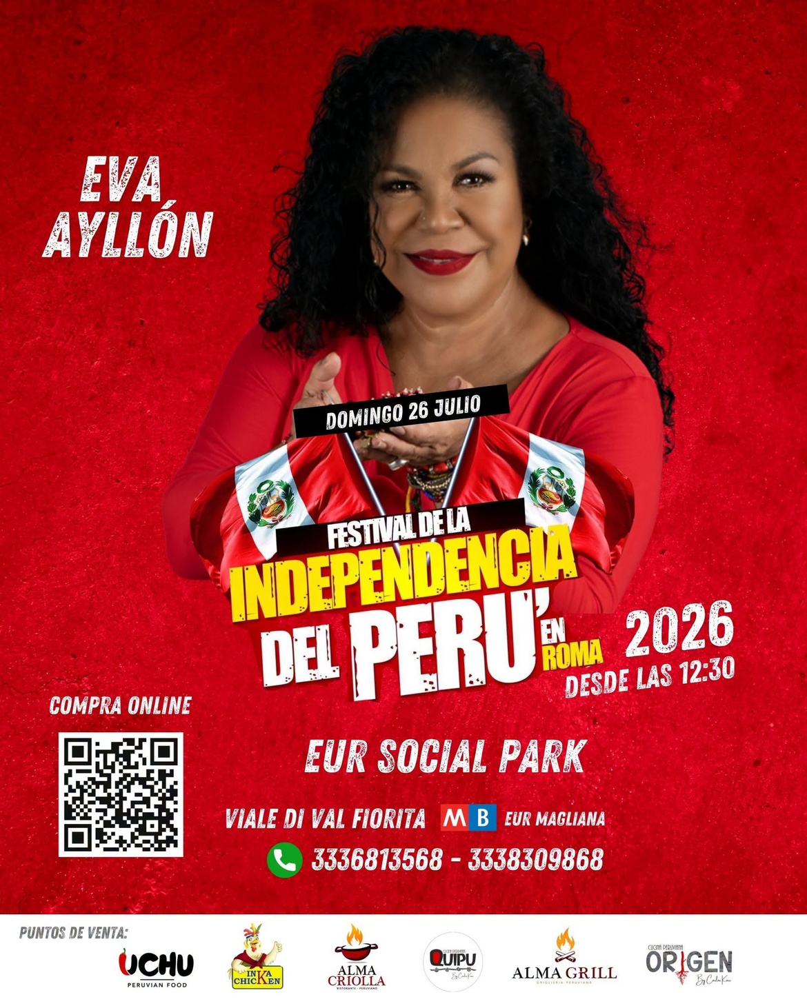 Peru Fest Roma - Eva Ayllon