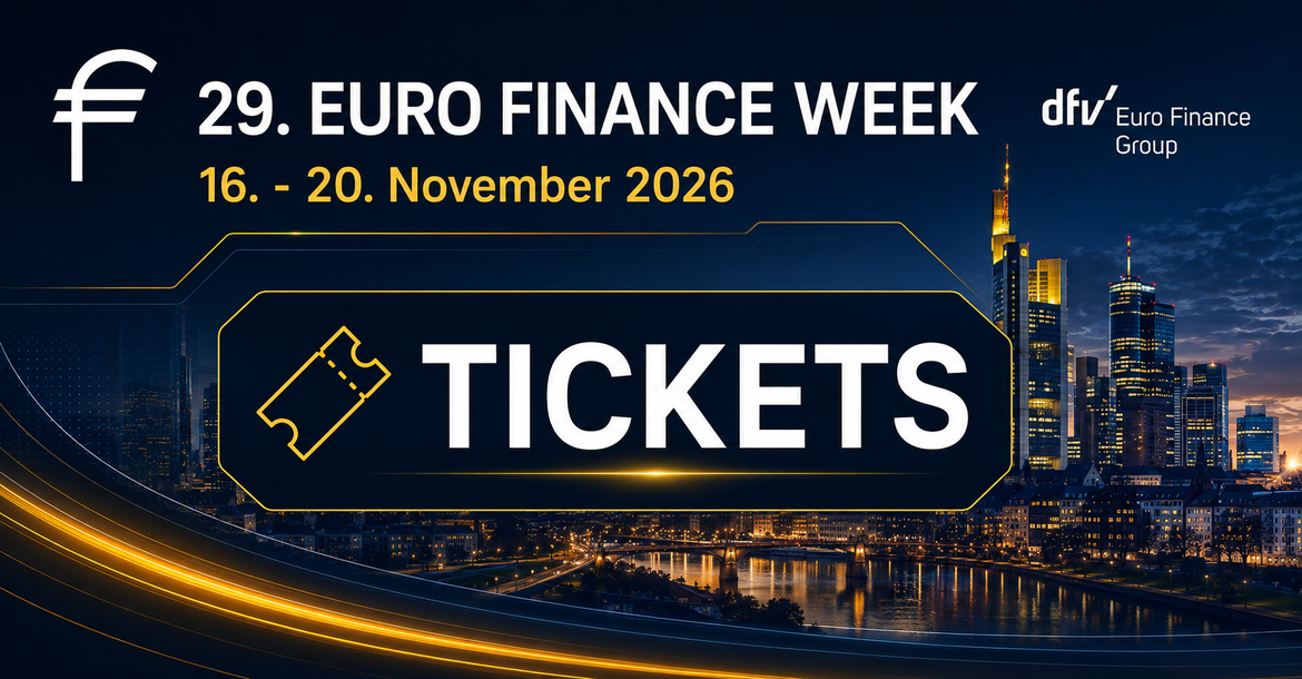 Tickets für die 29. EURO FINANCE WEEK