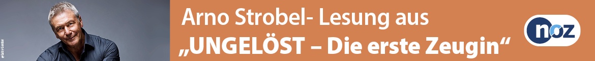 Arno Strobel - Lesung aus "UNGELÖST - Die erste Zeugin"