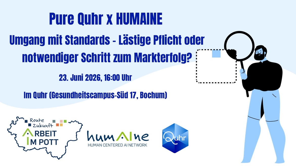 Pure Quhr x HUMAINE: Umgang mit Standards - Lästige Pflicht oder notwendiger Schritt zum Markterfolg?