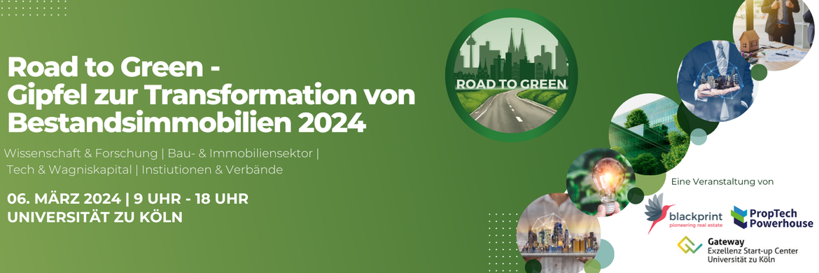Road to Green - Das Gipfeltreffen zur Transformation von Bestandsimmobilien