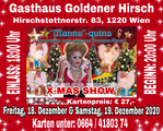 X-MAS SHOW - Goldener Hirsch