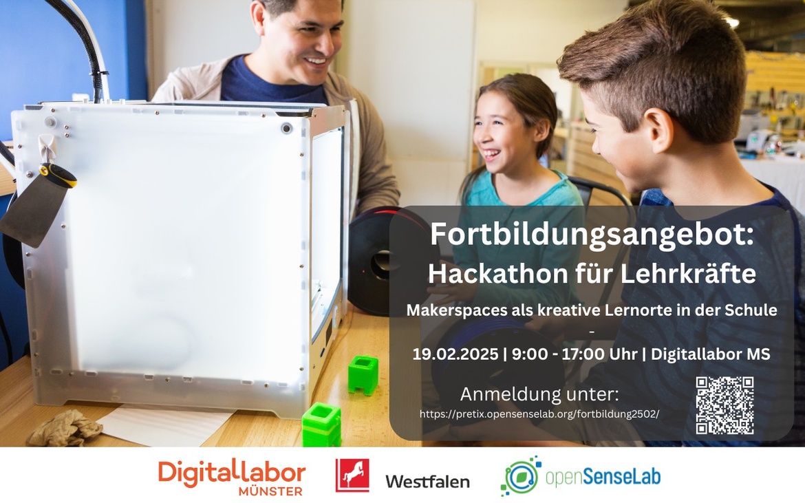 Fortbildungsangebot: Hackathon für Lehrkräfte | Makerspaces als kreative Lernorte in der Schule