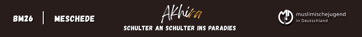 Brüdermeeting 2026: AKHIra - Schulter an Schulter ins Paradies