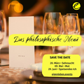 Das philosophische Menü: Das philosophische Ich