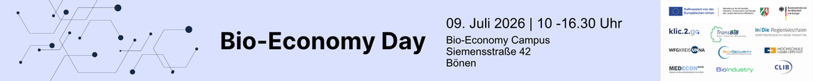 Bio-Economy Day - Bioprozesstechnik trifft Innovation, Industrie und Start-ups