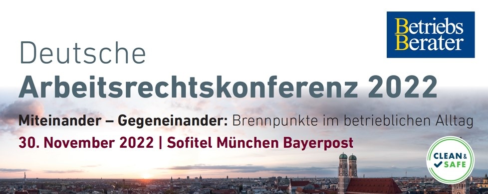 9. Deutsche Arbeitsrechtskonferenz