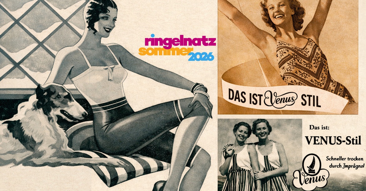 Zwischen hübschen Streifen