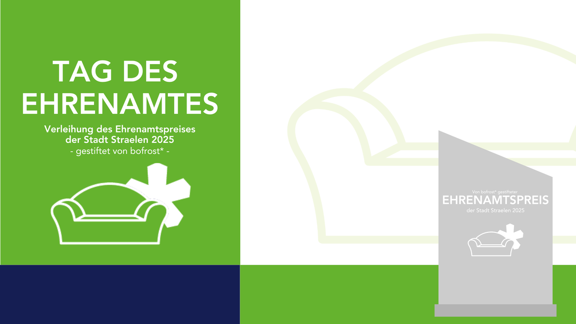 Tag des Ehrenamtes | Verleihung des Ehrenamtspreises der Stadt Straelen 2025