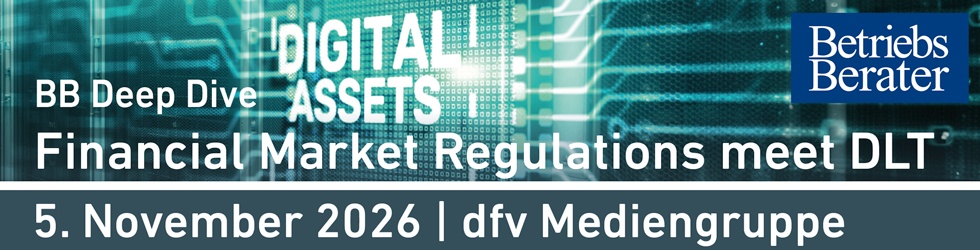 BB Deep Dive Digital Assets - Financial Market Regulations meet DLT