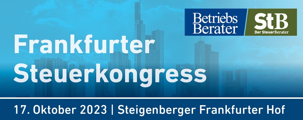 8. Frankfurter Steuerkongress 2023