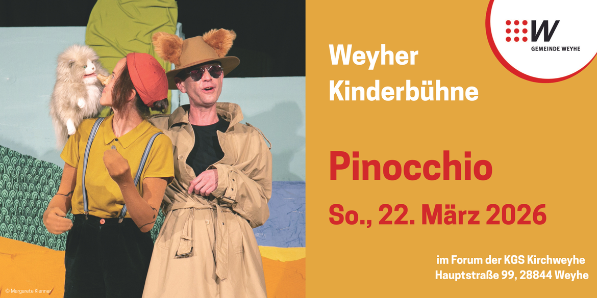 Die Abenteuer des Pinocchio - Weyher Kinderbühne