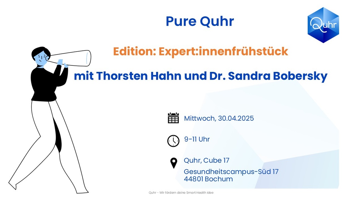 Pure Quhr | Edition: Expertenfrühstück | Thema: KI in der Medizin