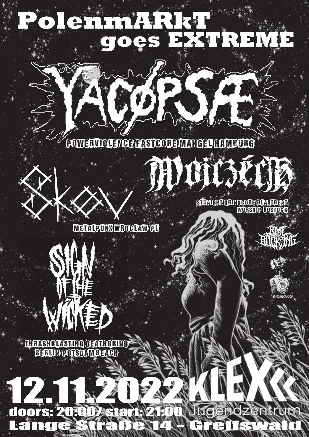 PolenmARkT w/ YACØPSÆ, SKØV (PL), WOJCZECH, SIGN OF THE WICKED