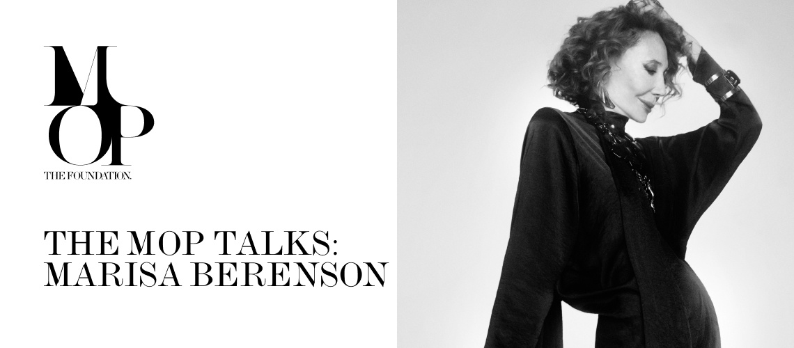 The MOP Talks: Marisa Berenson