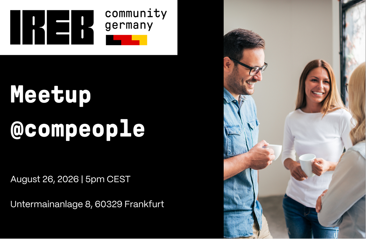 IREB Community Germany | Meetup Frankfurt @compeople