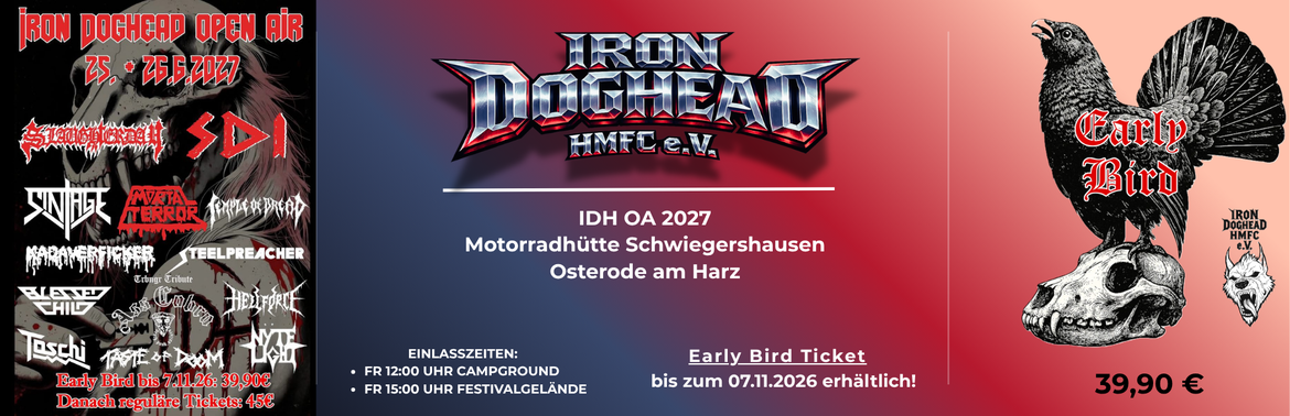 Iron Doghead Open Air 2027