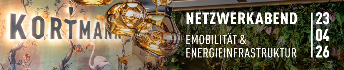 Netzwerkabend "E-Mobilität & Energieinfrastruktur"
