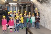 Kinderführung im Salzbergwerk