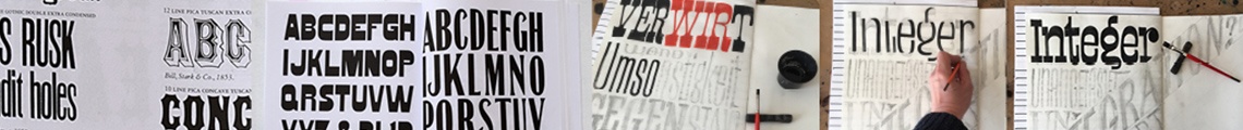 Woodtype-Lettering – Mit dem Pinsel Schriften zeichnen
