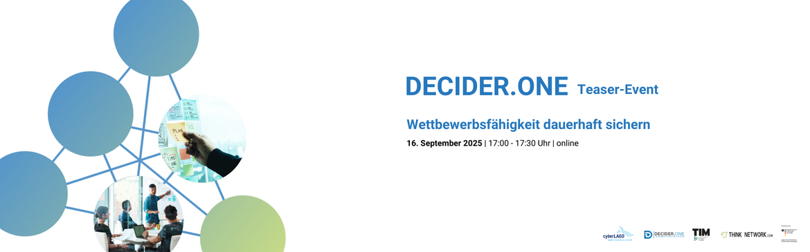 DECIDER.ONE Teaser-Event