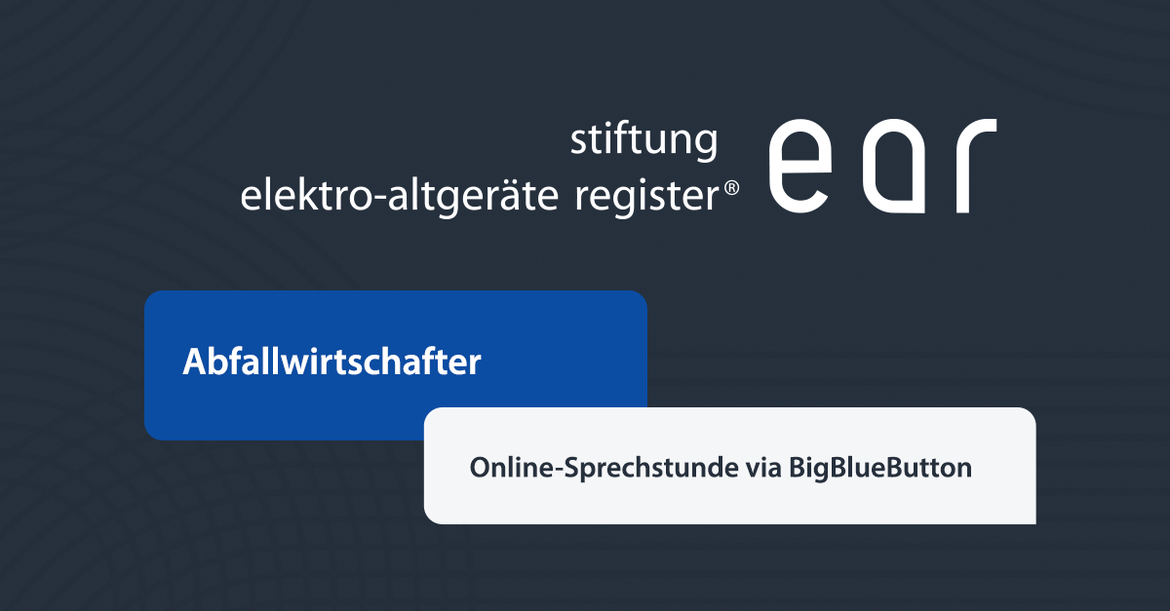 Online-Sprechstunde für Abfallbewirtschafter