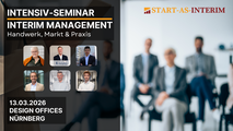 Warteliste: 1-Tages-Intensivseminar „Interim Management – Handwerk, Markt & Praxis“