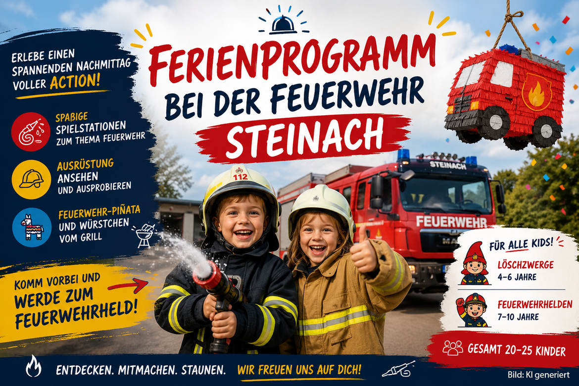 Ein Tag bei der Feuerwehr Steinach a.d. Ens