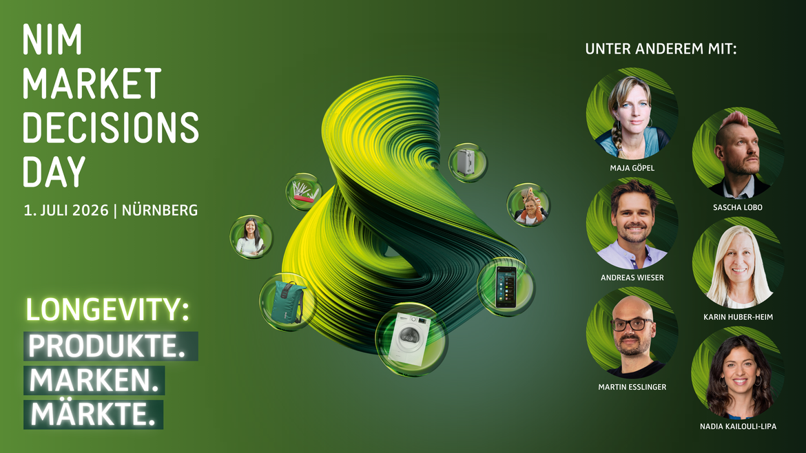 NIM Market Decisions Day 2026 –  LONGEVITY FÜR PRODUKTE. MARKEN. MÄRKTE.
