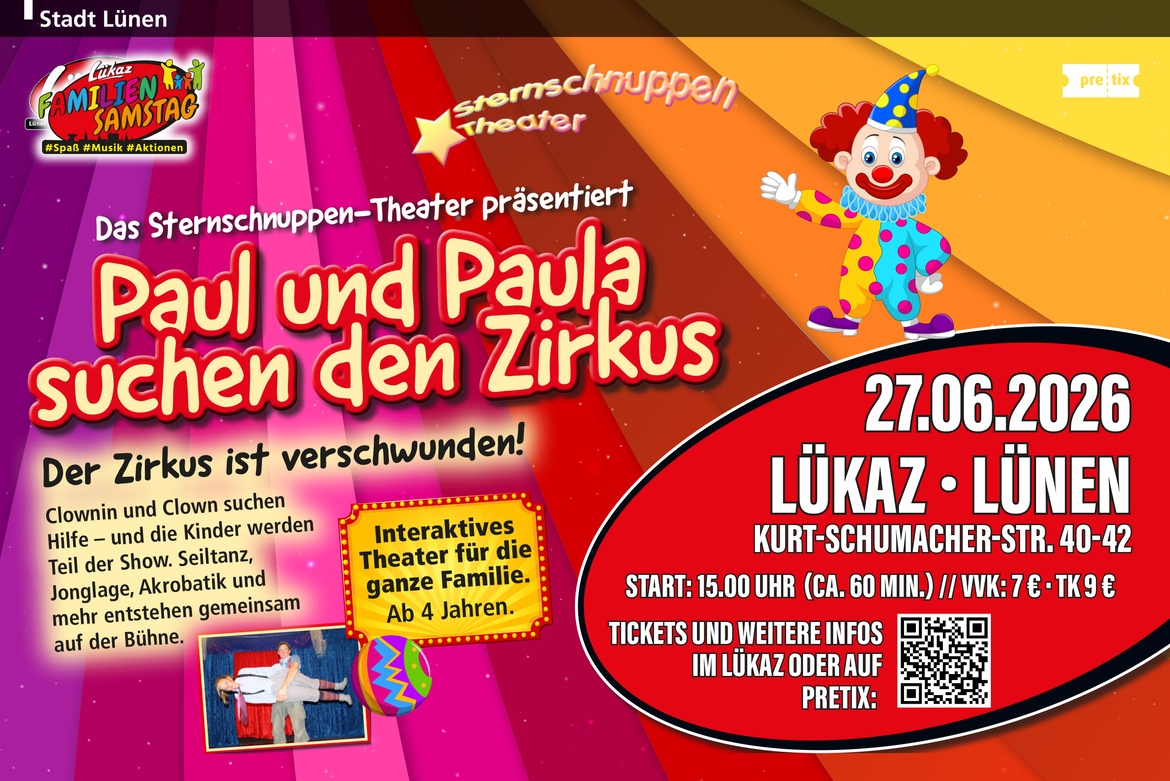 Paul und Paula suchen den Zirkus - Zirkustheater
