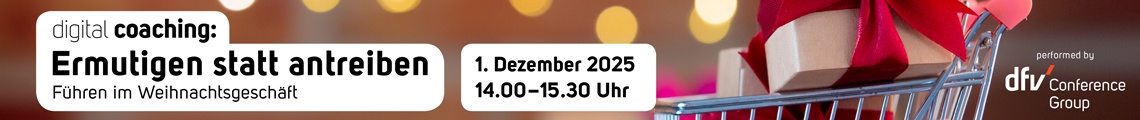 digital talk: Ermutigen statt antreiben – Führen im Weihnachtsgeschäft