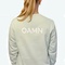 Neu! Rundhals-Sweatshirt "OAMN". Farbe lime green, Druckfarbe weiß