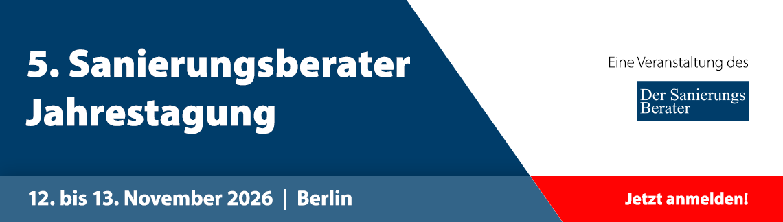 5. Sanierungsberater Jahrestagung 2026