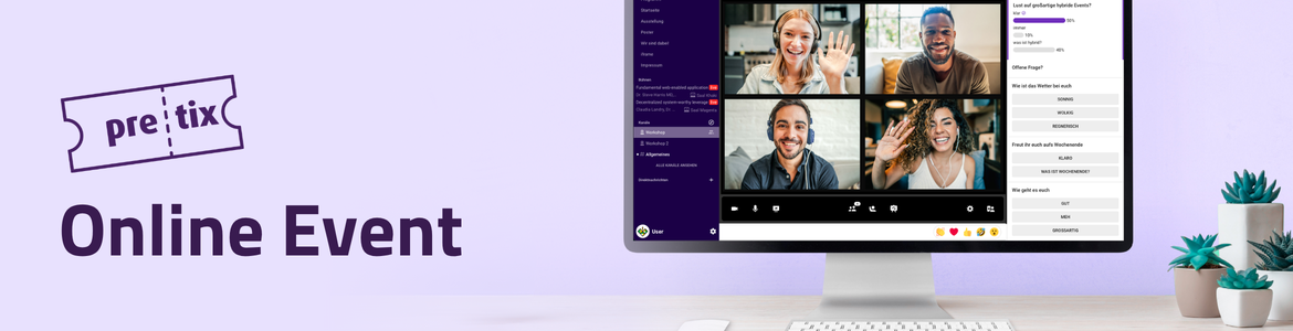 Demo digitale Veranstaltung