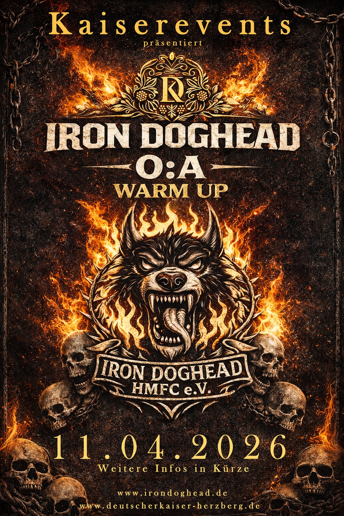 Iron Doghead O:A Warm up