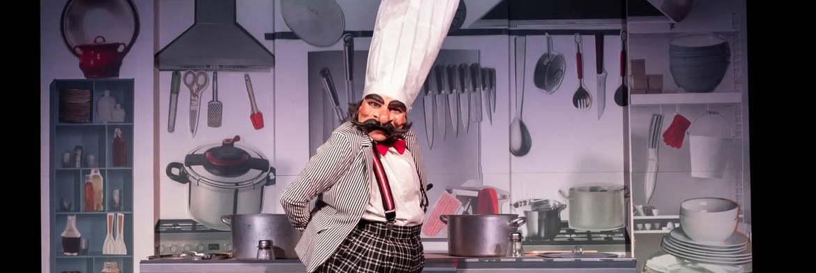 🎭 Rossini Flambé • Straßentheater • Teatro Due Mondi