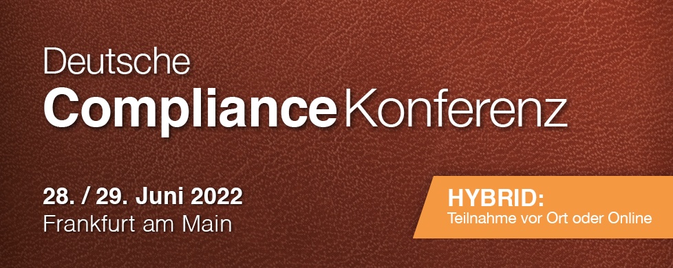 Deutsche Compliance Konferenz 2022