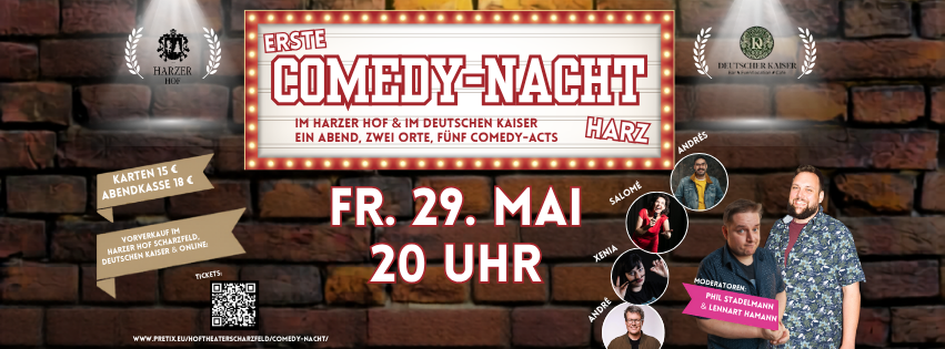Erste Comedy-Nacht Harz