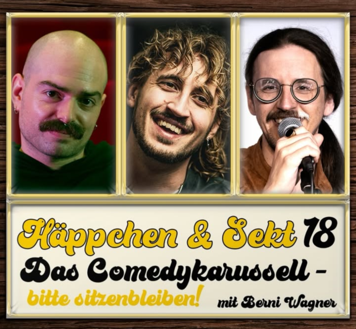 HÄPPCHEN & SEKT No18: Das Comedykarussell - bitte sitzenbleiben!