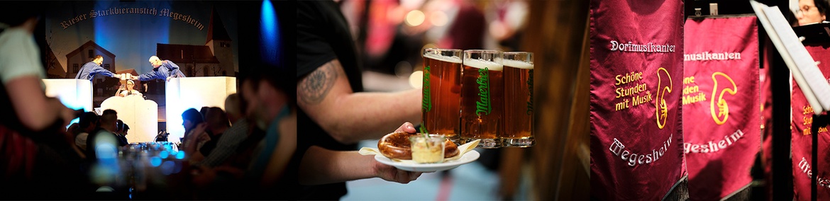 21. Rieser Starkbieranstich (Mehrzweckhalle Megesheim)