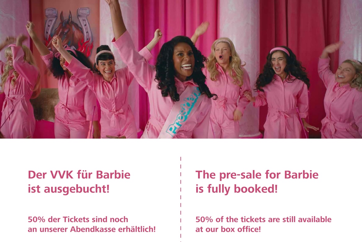 Barbie (OV) - Zusatztermin