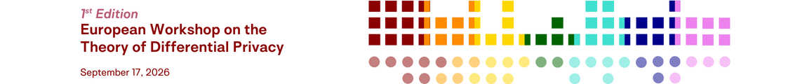 European Workshop on the Theory of Differential Privacy