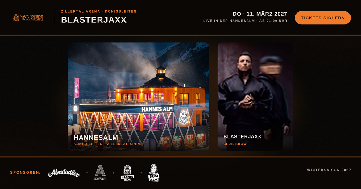 Taken by Croell presents Blasterjaxx