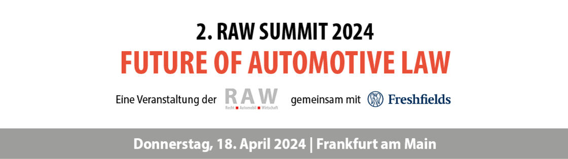 2. RAW Summit – Future of Automotive Law
