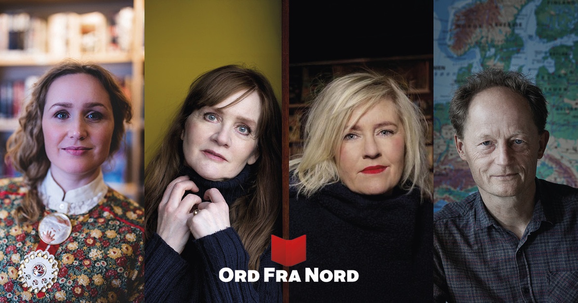 OrdFraNord: Auður Ava Ólafsdóttir, Tina Harnesk, Stine Askov og Keld Conradsen (i Flensborg)