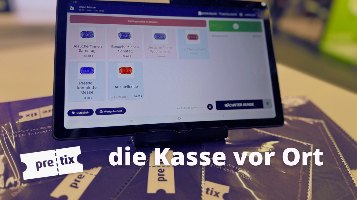 pretix und die Kasse vor Ort