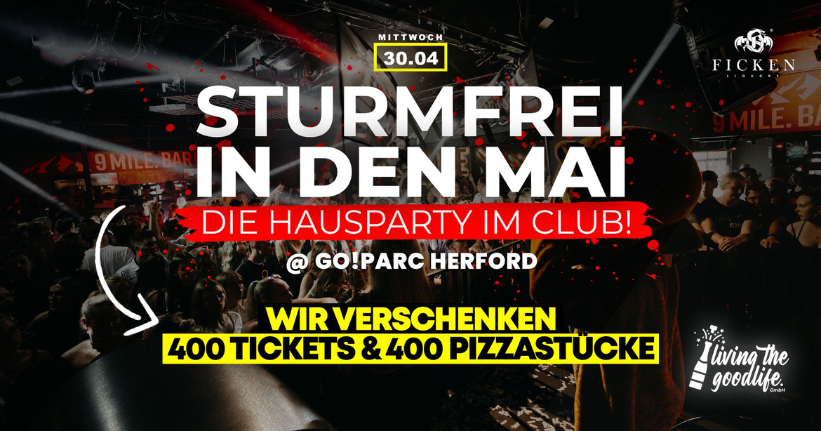 STURMFREI IN DEN MAI I HERFORD I 16+