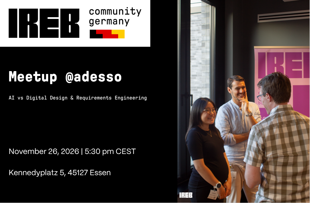 IREB Community Germany | MeetUp @adesso Essen
